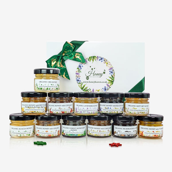 Ultimate Organic Honey Collection Gift Set - 12 x 40g