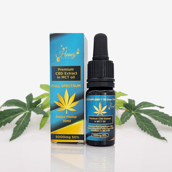High strength CBD in MCT oil
