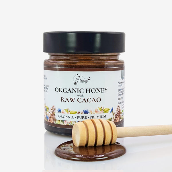 Organic Honey with Raw Cacao