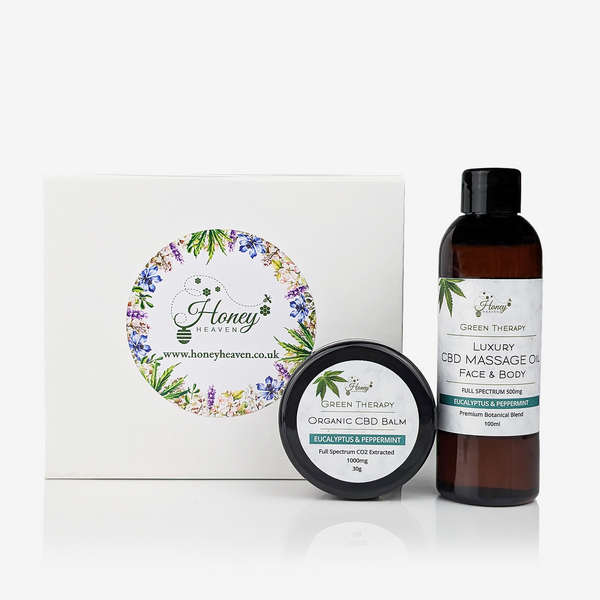 CBD Calm & Care Duo – Eucalyptus & Peppermint
