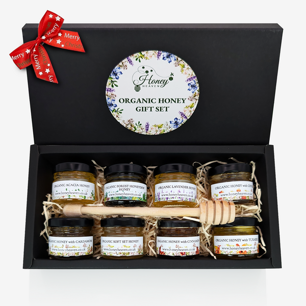 Organic Gourmet Honey Hamper Gift Set - 8 x 40g