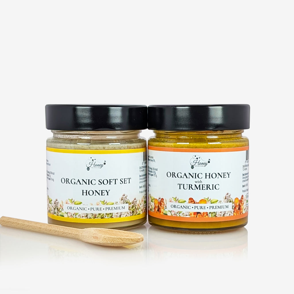 Organic Soft Set & Turmeric Honey Gift Set