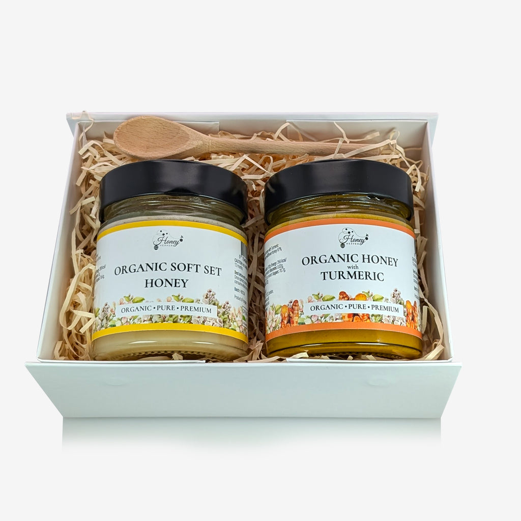 Organic Soft Set & Turmeric Honey Gift Set