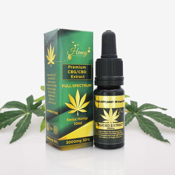 3000mg Full Spectrum Organic CBG / CBD oil